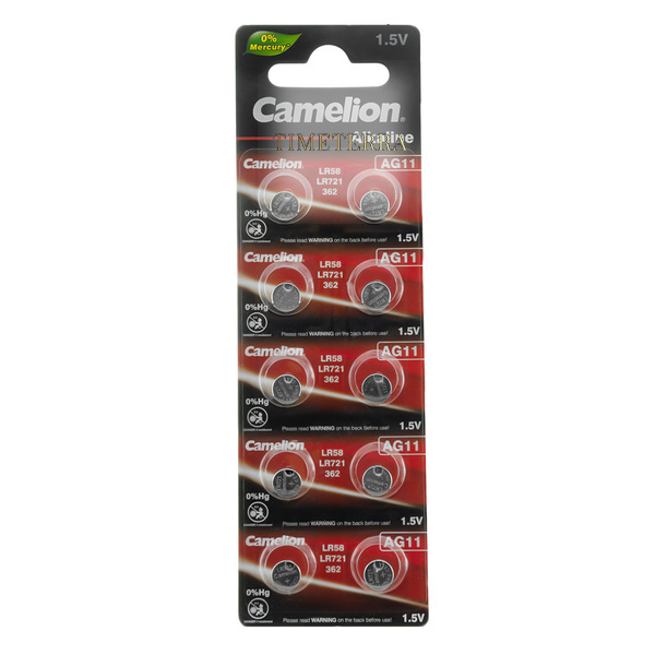 167072 Camelion AG11/10BL LR721